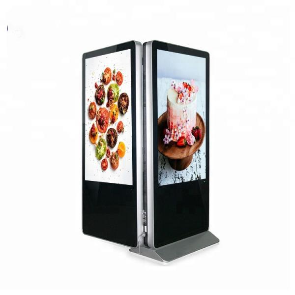 Quality Indoor Floor Standing Double Sided Digital Signage Kiosk wholesale