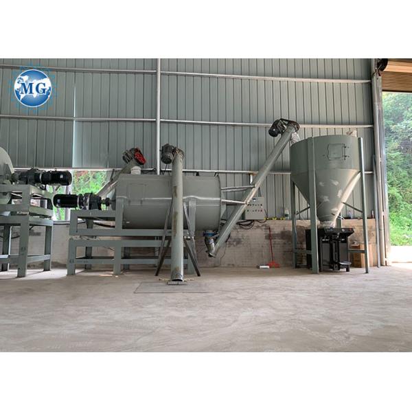 Quality Simple Dry Mortar Production Line Dry Mortar Plant 4m Height wholesale