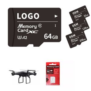 Himory BSCI CE ROHS FCC UKCA Drone Memory Card 128 Gb 256 Gb 512 Gb