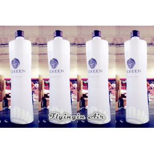 Cheap Customized White Advertising Printing Inflatable Bottle for Show for sale