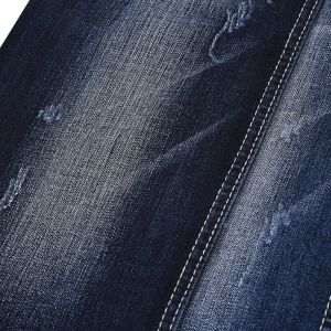 Shrink-resisitant COTTON POLYESTER SPANDEX DENIM FABRIC JZ306TC 10oz