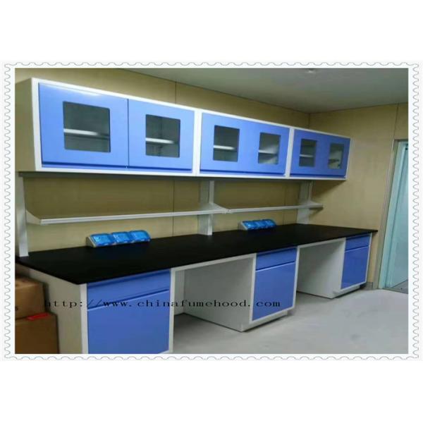 Quality Floor Mounted Structure Chemistry Lab Cabinets And Countertops Anti Static wholesale