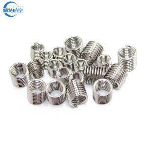 Cheap Metric Thread Sizes M6*1 Tangless Threaded Inserts Thread Coils Fasteners for Heavy-Duty and Stress Applications for sale