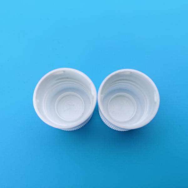 Screw Lock 24mm Pilfer Proof Closure With Anti Theft Ring For Shampoo Bottle