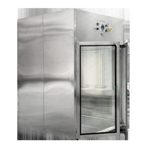 Double Door Clean Room Pass Box For Lab Hepa Adopts H14 Air Shower Pass Box