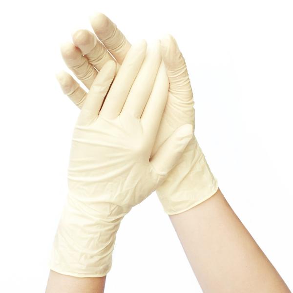 Quality Non Sterile Disposable Latex Examination Gloves Synthetic Latex Gloves wholesale