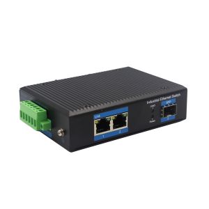 OPK-4500-1GX2GT 10/100/1000Base-TX (PoE) to 1000Base-FX Industrial Media