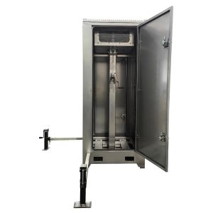 6m To 9m Mast Mobile Surveillance Unit Cubiod Tower Customized Height