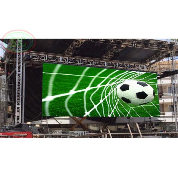 Quality Full color Outdoor Led Advertising Screens 500x1000mm Video Display Function wholesale