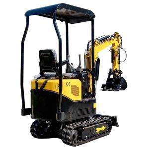 1000kg HT-10CZ Mini Excavator Optional BRIGGS STRATTON YANMAR Engine For