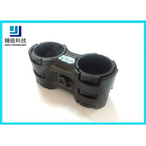 Adjustable Swivel Metal Pipe Joints For Rotating In Pipe Rack System Black