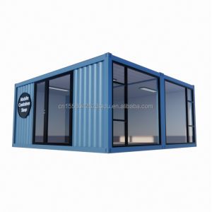 2023 Prefabricated Modular Container Houses with Aluminum Alloy Windows and