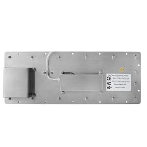 Panel Mount Metal Mechanical Keyboard Stainless Steel Kiosk With Integrated