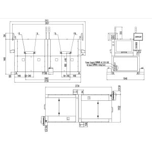 Fully Automatic Solder Paste Printer GSE Equipment For Pcb