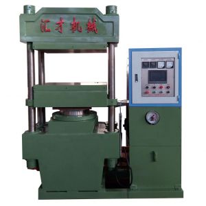 Manufacturing Plant Red Rubber Vulcanizing Press Machine with Frame and Column