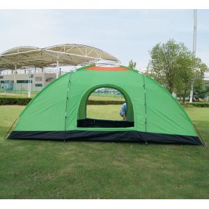 China Single Layer Rainproof Oxford Cloth Tent Big Capacity 10 Person Large Family Camping Tent(HT6059) on sale