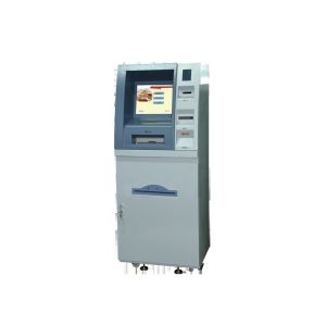 Cheap Bill payment Kiosk With a4 Printer, Card Reader, Barcode Scanner for Building Hall S828 for sale