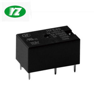 Hfe60 Hongfa Push-Button Type 250V Electromagnetic Power Relay with 5A Rated
