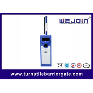 Cheap 80 W Low Noise Automatic Car Park Barriers , Square Arm Boom Gate For Parking Lot for sale