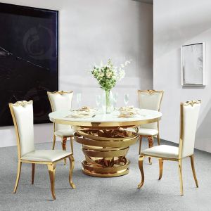 Cheap Restaurant ODM SS Dining Chairs With Upholstered Seat Cushion for sale