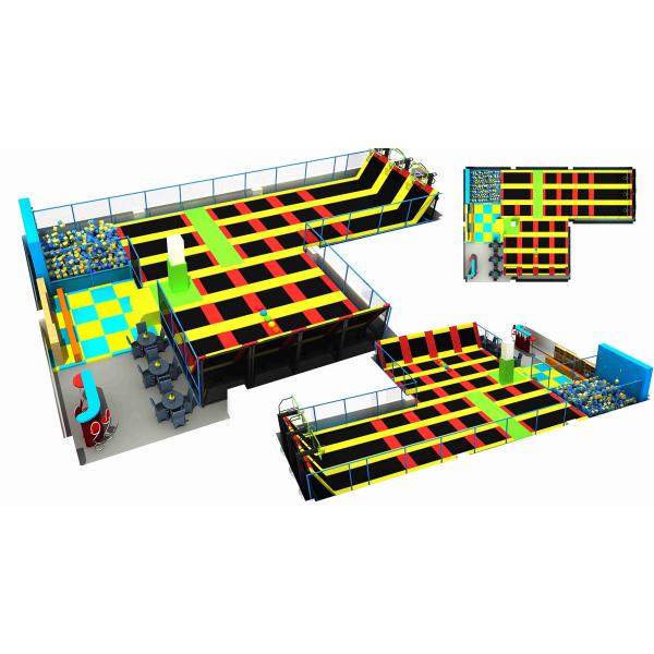 Quality 339M2 Spring Round Trampoline/ Chinese Best Indoor Trampoline/ Commercial Indoor Gymnastic Trampoline wholesale