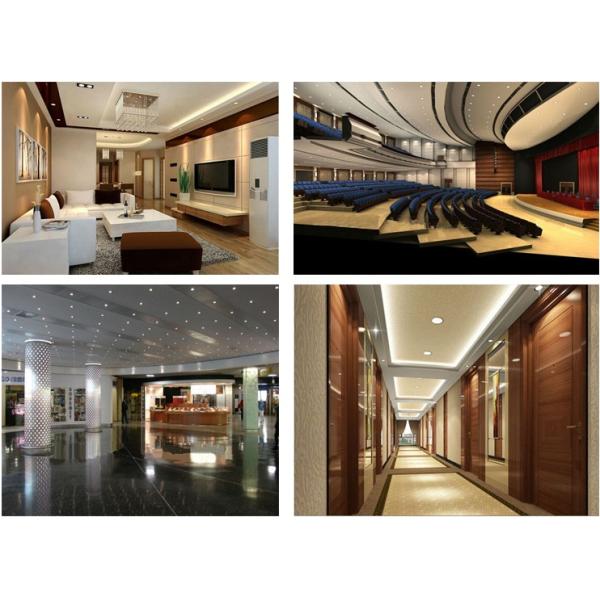 Adjustable 25 Deg Tilt Interior 3000K Aluminum LED Recessed Lighting High CRI 90