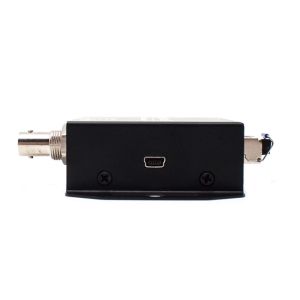 Black Telecommunication 3G-SDI to Optical Fiber Video Converter Transmitter for
