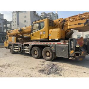 25 Ton Yellow Xg Small Mobile Crane After-sales Service If Necessary Please Send