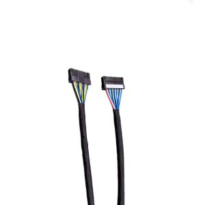 Black Automotive Wire Harness Customizable With Acetate Cloth Material