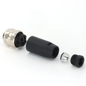 7/8" Wireable Field Assembly Connector 5 Pin Female Screw Locking