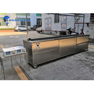 Double Tank Ultrasonic Cleaning Machine 6000W 40KHz For Window Blind