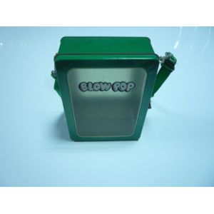 Lunch Food Metal Tin Container With Bandle / Biscuit Hinge Boxes