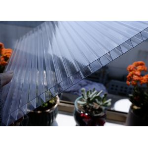 Heatproof Nontoxic Clear Plastic Roof Sheets , Practical Transparent Sheet For
