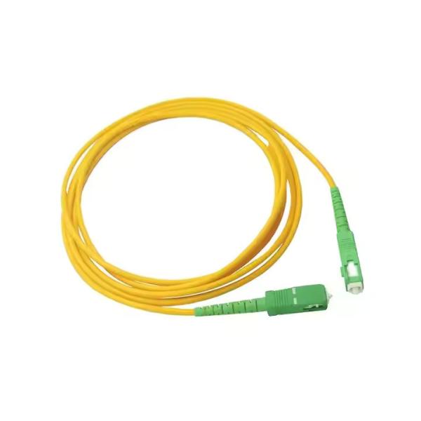LSZH/PVC Optical Fiber Patch Cord Jumper For Seamless Data Transmission