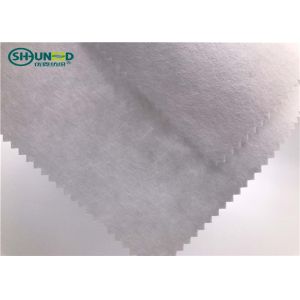 Cut Away 100% Polyester Embroidery Backing Fabric 100cm Width Extra White