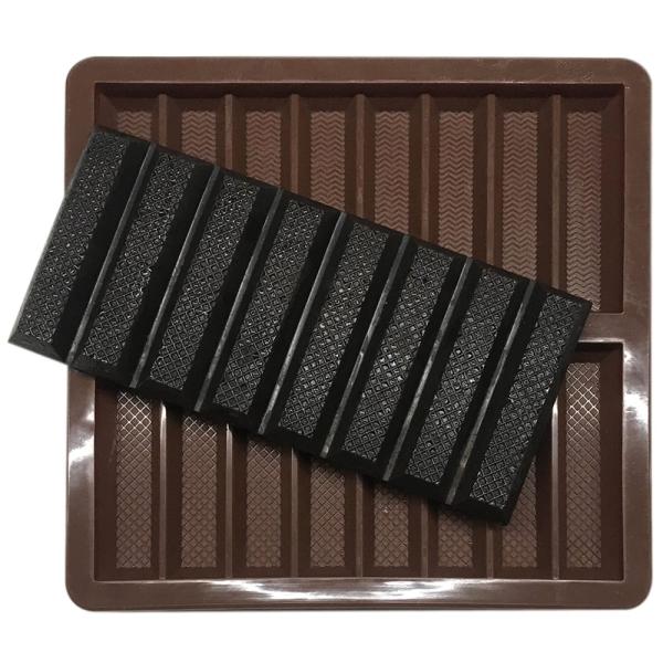 MHC Custom Chocolate Mold Rectangle Silicone Dubai Bar Chocolate Molds