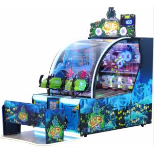 China 46 LCD Zombie Night Ball Shooting Arcade Game Machine on sale