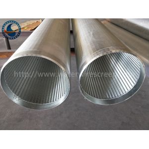 Low Carbon Galvanized 6-5/8" Water Wire Screen For Deep Wells