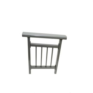 Forged Iron Balustrades Smooth Surface Railing Sun Shade