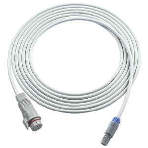 Compatible Colin 6pin IBP Adapter Cable To Edward/BD/Abbott/Utah For Pressure