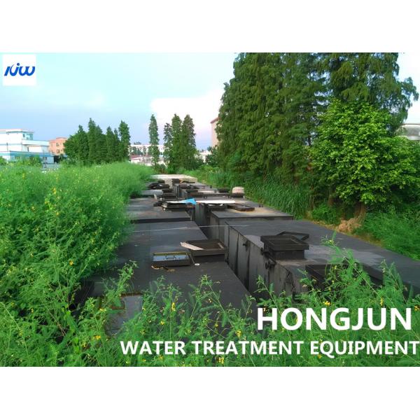 Quality PLC 200T/D Underground Sewage Package Water Treatment Plant wholesale
