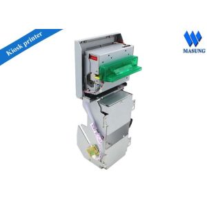 Vertical type 3 Inch Thermal Printer kiosk ticket machine for BANK