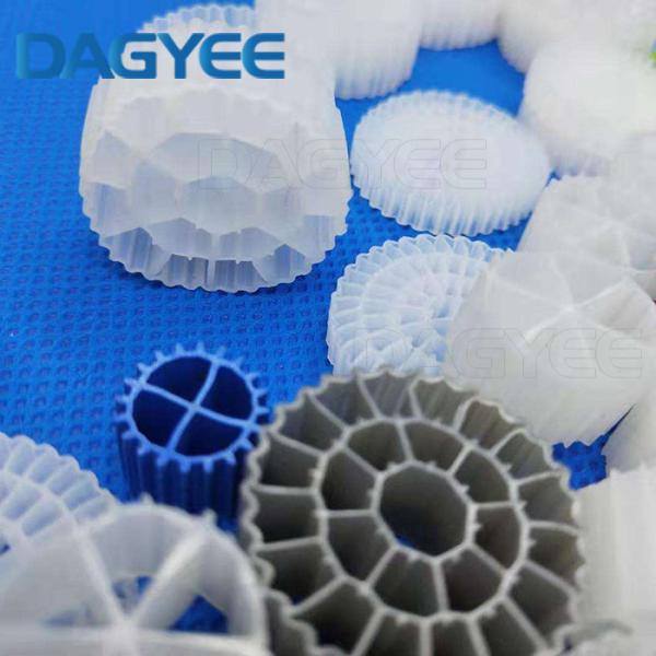 ISO9001 Colorful OEM 150kg/m3 MBBR Bio Media