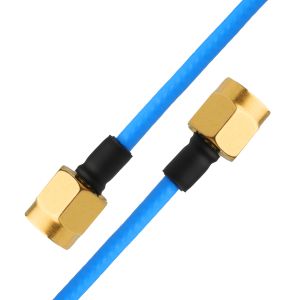 RF connector Low PIM Coaxial Cable Assemblies Flexible TFT-5G-402 Double