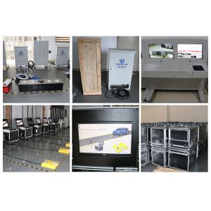 LPR Software Under Vehicle Inspection System Scanner UV300-F For Under Car Bomb