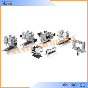 Cable Ball bearing H / I Beam Trolley Festoon System With Neoprene Bumper 300m