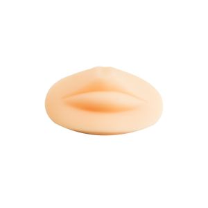 Yellow Tattoo Permanent Makeup Practice Skin Uninstall Model Head With Eyes And