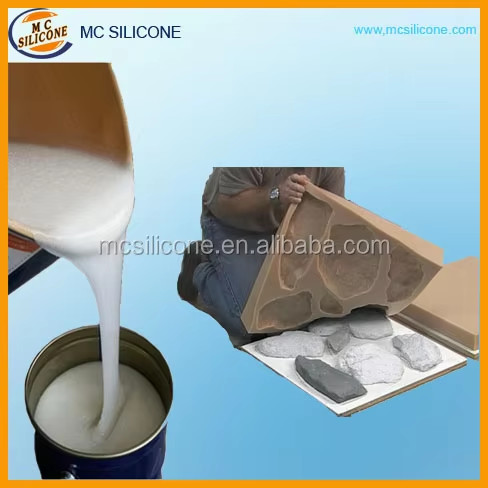 Quality Two Part Tin Cure Silicone Rubber for Stone Application , RTV-2 Silicone Rubber for Stone Casting wholesale