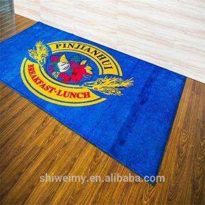 Customized Design nylon brand logo door mat