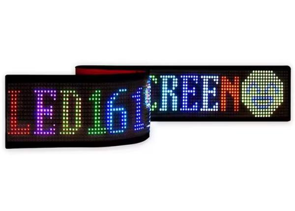 APP Control Flexible Led Screen Scrolling Custom Message Text Sign Board LED
